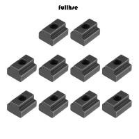 ราคา FULLHSE 10 ชิ้น T Slot Nuts เหล็กคาร์บอน M6 M8 M10 M12 แตะผ่านสล็อตถั่ว ทนทานสีดําออกไซด์ T Nuts (42415049296)