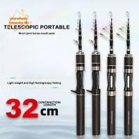 ราคา PUREHAIRBEAUTY เบ็ดตกปลาครบชุด Telescopic Spincast Fishing Reel ชุดเบ็ดตกปลา 2025 Casting Rod Ultra Short 1 5m 1 8m Feeder Rod Combo Fishing (42550287739)