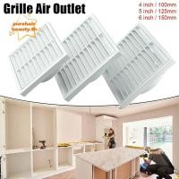 ราคา PUREHAIRBEAUTY 1 ชิ้น Grille Air Outlet Pipeline ผนังระบายอากาศเพดาน Fresh Air Exhaust Outlet Grilles Cover พลาสติกเครื่องปรับอากาศ Outlet (55700623398)