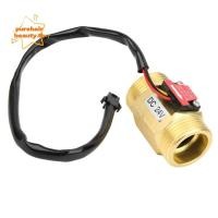 ราคา PUREHAIRBEAUTY Hall Flowmeter DC24V YF B10 Hall Sensor Switch Flow Switch 2 50L MIN G1in ทองเหลือง Turbine Meter ระบบท่อ (53850693171)