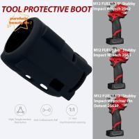 ราคา PUREHAIRBEAUTY ประแจผลกระทบป้องกัน อะไหล่เปลี่ยน Stubby Impact Driver ป้องกัน Boot ทนทาน 1 2 และ 3 8 ยางฝาครอบป้องกันสําหรับ milwaukee M12 (50051587465)