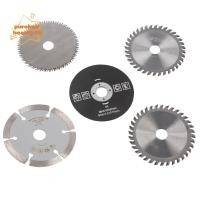 ราคา PUREHAIRBEAUTY ชุดใบเลื่อยวงเดือน 5 ชิ้น 24T 36T 80T ฟัน 85 มม 3 3 8 นิ้วเส้นผ่านศูนย์กลาง Mini ใบเลื่อยวงเดือน 15 มม 19 32 นิ้ว HSS Arbor เพชร TCT ใบมีด (49151772392)