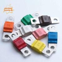 ราคา PUREHAIRBEAUTY Strip Link Fuse หลายสี 30A 125A Midi Fuse ยี่ห้อโลหะ Plug in Type Fork Bolt Fuse รถบรรทุกรถยนต์ (46851501595)