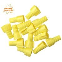 ราคา PUREHAIRBEAUTY ถั่วสายไฟ 100 ชิ้น ขั้วต่อถั่วสายไฟ PVC HP11 ขั้วต่อสายไฟมีปีกสายไฟ (44275757395)