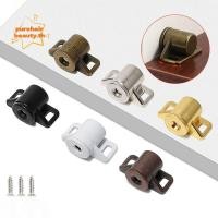 ราคา เพียวแฮร์บิวตี้ หัวเข็มขัดล็อคประตู กันชนประตูแม่เหล็กโลหะผสมสังกะสีข้น ไม่เจาะติดตั้งง่ายตู้เสื้อผ้าจุกตู้ (44251435490)