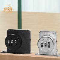 ราคา เพียวแฮร์บิวตี้ ล็อครหัสผ่านประตูกระจก 3 รหัสดิจิตอล โลหะผสมสังกะสี แสดงผล ล็อค ฮาร์ดแวร์ ไม่มีการเจาะ การรักษาความปลอดภัย การผสมผสาน ล็อค ตู้กระจก (43424851107)