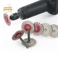 ราคา PUREHAIRBEAUTY แผ่นตัดเพชร 40 มม ทนทานวงกลมตัดแผ่น แบบพกพา 6 มม Shank เลื่อยวงเดือนสําหรับไม้โลหะหินหินแกรนิตหินอ่อน (43275080886)