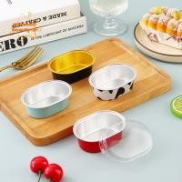 ราคา เพียวแฮร์บิวตี้ ถ้วยคัพเค้ก 20 ชิ้น ถาดปาร์ตี้ ถ้วยอบสีทอง พุดดิ้งภาชนะวงรีอลูมิเนียมฟอยล์อบมัฟฟินกล่องขนม (43074629313)