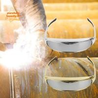 ราคา PUREHAIRBEAUTY แว่นตาป้องกัน อุปกรณ์เสริมช่างเชื่อมเพื่อความปลอดภัยในการทํางาน แว่นตาช่างเชื่อมป้องกันรังสีอัลตราไวโอเลตที่ทนทาน อุปกรณ์ป้องกันดวงตาเชื่อมอาร์กอนอาร์ค (42973591515)