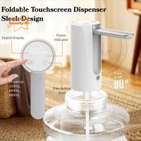 ราคา PUREHAIRBEAUTY น้ําอัตโนมัติ จอแสดงผลดิจิตอล USB ปั๊มน้ําไฟฟ้าแบบชาร์จไฟได้ การปรับ 3 สปีดแบบพับได้ในครัวเรือน (42823258089)