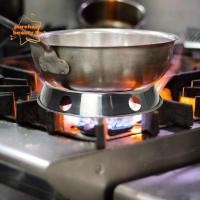 ราคา PUREHAIRBEAUTY แหวนรองกระทะ สแตนเลส Universal กระทะชั้นวางหม้อขาตั้ง หนา Trivet Grates Anti Slip เตาแหวนแก๊สหม้อลด Cooktop อะไหล่ (42422282816)