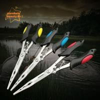 ราคา PUREHAIRBEAUTY เครื่องมือสแตนเลสคีมปากปลาอุปกรณ์ตกปลาอเนกประสงค์ (41824189069)