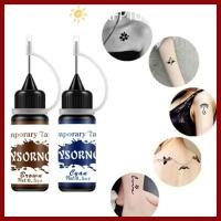 ราคา หมึกสักแบบชั่วคราว โทนเนอร์เงางามสำหรับศิลปะบนร่างกาย 10ml เหมาะสำหรับของขวัญ DIY ทำเองสนุกๆ (53550668128)