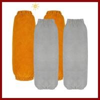 ราคา Ptkfpt09แขนป้องกันแขน ฝาครอบแขนเชื่อมหนังวัวทนความร้อน ปลอกทําสวนนุ่มสบายที่ทนทานอุปกรณ์เชื่อม (45550690188)