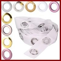 ราคา PTKFPT09 ผ้าม่าน Grommet Mute แขวนผ้าม่านห่วงตาไก่ พลาสติกแบบพกพาแขวนผ้าม่านแหวนตกแต่งบ้าน (55751970007)