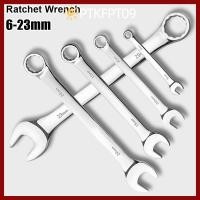 ราคา PTKFPT09 1 ชิ้น Ratcheting Socket Spanner เมตริกย้อนกลับประแจวงล้อ ทนทาน 6 23 มม Universal Nut เครื่องมือมือรถเครื่องมือซ่อมจักรยาน (55551430537)