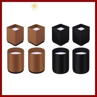 ราคา PTKFPT09 2ชิ้นเฟอร์นิเจอร์ความสูงเท้า ตาราง รอบปิดเสียงเตียงแผ่นเท้า ชั้นป้องกันมัลติฟังก์ชั่เหล็กคาร์บอนข้างเตียงสนับสนุนเท้าเฟอร์นิ (55251192844)