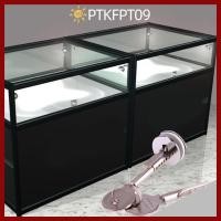 ราคา Ptkfpt09ล็อคแก้วทองแดงเลื่อนกระจกผลักดันประตูป้องกันการโจรกรรมตู้โชว์กระจกแสดง (52600664902)