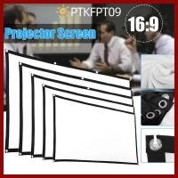 ราคา Ptkfpt09ม่านฉาย หน้าจอโปรเจคเตอร์สองด้านปราศจากริ้วรอย เรียบง่ายพับได้น้ําหนักเบา60 72 84 100 120 150นิ้วหน้าจอแสดงผล ความละเอียดสูง (51500659612)