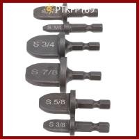 ราคา PTKFPT09 6 ชิ้น HVAC Swaging เครื่องมือ ท่อทองแดงอ่อน 1 4 ถึง 7 8 Bits ท่อทองแดง Expander 1 4 นิ้ว Hex Shank แบริ่งเหล็กวัสดุ Swage Expander เจาะบิต (50501201138)