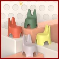 ราคา Ptkfpt09เก้าอี้เด็กเก้าอี้หลังหูกระต่ายหนาสร้างสรรค์มั่นคงพลาสติกกันลื่นขนาดเล็กอุจจาระอนุบาล (50201754748)