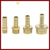 ราคา PTKFPT09 ข้อต่อท่อ PC หลอด 1 8 1 4 3 8 1 2 ท่อ Barb ทนทานทองเหลืองชายด้าย OD 6 8 มม Coupler Connector อะแดปเตอร์ PU PE หลอด (50150659952)