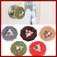 ราคา PTKFPT09 ฝาครอบตกแต่งลูกบิดประตู ผ้าคลุมมือจับประตูกันลื่นป้องกันไฟฟ้าสถิต ใช้งานง่ายผ้ากํามะหยี่นุ่มลูกบิดประตูป้องกันห้องน้ํา (49700679863)