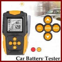 ราคา PTKFPT09 เครื่องวิเคราะห์แบตเตอรี่ CCA การวัดจอแสดงผลดิจิตอลเครื่องทดสอบแบตเตอรี่รถยนต์ มัลติฟังก์ชั่น 12V 24V 100 2000 CCA เครื่องทดสอบแบตเตอรี่ดิจิตอล วินิจฉัยรถยนต์ (49401979233)