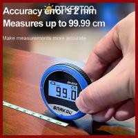 ราคา PTKFPT09 ตลับเมตรดิจิตอลอิเล็กทรอนิกส์ ไม้บรรทัดดิจิตอลขนาดเล็กระยะไกล การออกแบบแบบพกพามัลติฟังก์ชั่ความแม่นยําสูงเครื่องมือวัดกลิ้งวัดโค้ง (49050674821)