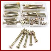 ราคา PTKFPT09 50 ชิ้นซ็อกเก็ตสกรู Hex Drive ชุบสลักเกลียวสังกะสีชุดถั่ว 1 Hex Key ความเร็วสูงเหล็ก M6 Barrel Nuts Cradle Bunk Bed เฟอร์นิเจอร์ Cot (48800723227)