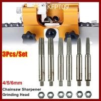 ราคา PTKFPT09 3 ชิ้น เซ็ต Chainsaw Sharpener 69HF Chain Sharpening Stone File ทรงกระบอกเสี้ยน 4 5 6 มม หัวแกะสลักงานไม้เครื่องมือบด (47701979924)