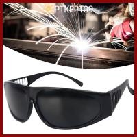 ราคา Ptkfpt09แว่นตาช่างเชื่อมงานเชื่อม แว่นตาป้องกันงานเชื่อมป้องกันแสงป้องกันการกระแทก อุปกรณ์รักษาความปลอดภัย แว่นตานิรภัยสีดําสีเทาใส (46401465728)