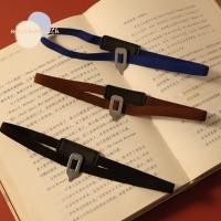 ราคา ตะไคร่น้ํา ที่คั่นยางยืด สายรัดยางยืดที่มีสีสันหน้าเครื่องหมายเครื่องมือ ตัวชี้โลหะอเนกประสงค์หนังสือคลิปของขวัญ (57101515920)