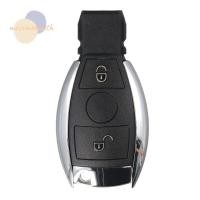 ราคา MOSSMA เปลือกกุญแจรถ 2 3 4 ปุ่ม Keyless Entry Remote Key ทนทาน BGA NEC ABS Key SHELL สําหรับ Benz W203 W204 W205 W210 W211 W212 W221 W222 รถ (56300611897)