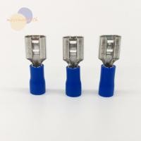 ราคา MOSSMA 100PCS ขั้วต่อหญิงสีฟ้า FDD2 110 2 8 x 0 5 มม หางปลาไฟฟ้า ใช้งานง่าย 16 14 AWG 1 5 2 5mm2 ไวนิล pvc หางปลาจอบ (40621216436)