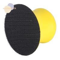 ราคา มอสมา บล็อกขัดมือกลม 2 3 5 นิ้วแผ่นขัดมือสีเหลือง โฟม ปู่ แห่กัน พื้นผิวกระดาษทรายตะขอและห่วงออกแบบโฟมขัดบล็อก (57151954934)