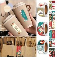 ราคา MOSSMA 120PCS บรรจุภัณฑ์ Decals 7 6 2 5 ซม รูปแบบผสม Merry Christmas สติกเกอร์ Creative Multicolor การ์ตูน Santa Snowman DIY อุปกรณ์เสริมป้ายปิดผนึกคริสต์มาส (56801637000)