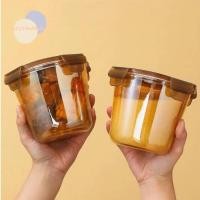 ราคา มอสมา ชามแก้ว มัลติฟังก์ชั่อาหารเกรดตู้เย็นกล่องเก็บที่มีฝาปิดซีลป้องกันการรั่วชามซุปครัวเครื่องมือ (52051386057)