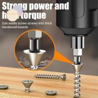 ราคา MOSSMEMA ไขควงไร้สาย ไขควงไฟฟ้า USB ความเร็วสูงมัลติฟังก์ชั่น สว่านไขควงไฟฟ้าขับเคลื่อนด้วยแบตเตอรี่แบบชาร์จ USB (51951256178)