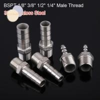 ราคา MOSSMA 1 ชิ้นท่อเชื่อมต่อ BSPT 304 สแตนเลสท่อ Joint ทนทาน 1 8 3 8 1 2 1 4 อะแดปเตอร์เชื่อมต่อ 6 มิลลิเมตรถึง 12 มิลลิเมตรท่อสําหรับ PU PE Tube (51950557272)