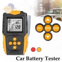 ราคา MOSSMA เครื่องวิเคราะห์แบตเตอรี่ 12V 24V จอแสดงผลดิจิตอลเครื่องทดสอบแบตเตอรี่รถยนต์ Professional เกรด 100 2000 CCA CCA การวัดเครื่องทดสอบแบตเตอรี่ดิจิตอลวินิจฉัยรถยนต์ (51201959197)