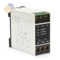 ราคา MOSSMA TG30S รีเลย์ลําดับเฟส มินิขนาด 220 440V AC รีเลย์ป้องกัน รางนําทนทานติดตั้งเฟสรีเลย์ป้องกัน AC การตรวจสอบแรงดันไฟฟ้า (50400557240)