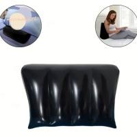 ราคา MOSSMEMA Magic Cushion Inflatable PVC Flocking หมอนซิลิโคน คู่ของขวัญสามเหลี่ยมกระบอกWedge Blue สีดํานุ่มสามเหลี่ยมPad Home (46801482708)