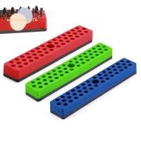 ราคา MOSSMEMA แม่เหล็ก Hex Bit Holder Organizer 43 หลุมสีทึบไขควง Bit Storage Organizer Professional พลาสติก Magnetic Hex Bit กล่องเครื่องมือ 1 4 Shank Hex Bits (45001762715)