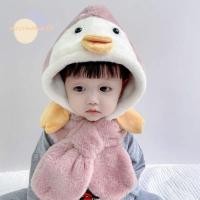 ราคา MOSSMEMA หมวกเด็กพร้อมผ้าพันคอ Xmas Antlers เป็ดสีเหลืองการ์ตูนWindproofหมวกเด็ก น่ารักตุ๊กตาอุ่นหูป้องกันหมวกเด็ก (43326329365)