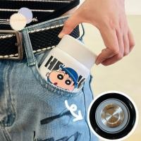 ราคา ตะไคร่น้ํา 200มล ถ้วยน้ําเครยอนชินจัง 316 สแตนเลสมินิการ์ตูนถ้วยสูญญากาศ แบบพกพาน่ารักสองชั้นมือถ้วย (28459236443)