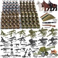 ราคา เข้ากันได้มีความสุขอาคารบล็อกสงครามโลกครั้งที่สองมินิฟิกเกอร์ทหารแปดชั่วโมงถนนกองทัพรัสเซียทหารกองทัพเยอรมันอาวุธ (25142742894)