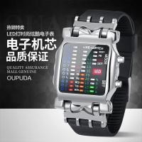 ราคา LED Crab Watch นาฬิกาแฟชั่นผู้ชายสุดเท่ (43115392088)