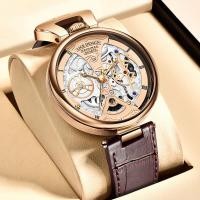 ราคา นาฬิกาผู้ชายดีไซน์กลวงแฟชั่นอินเทรนด์นาฬิกากันน้ํา (27893584145)