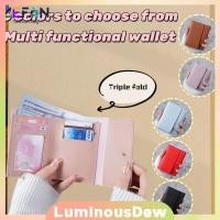 ราคา กระเป๋าสตางค์ใบสั้น กระเป๋าสตางค์แบบพับสามตอน กระเป๋าสตางค์แบบบางพิเศษ กระเป๋าสตางค์แบบ Zero Wallet LuminousDew (41976668383)